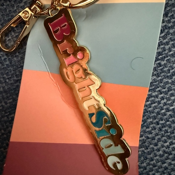 Olivia M Brightside Multicolor Keychain with Gold Accent - Picture 3 of 3
